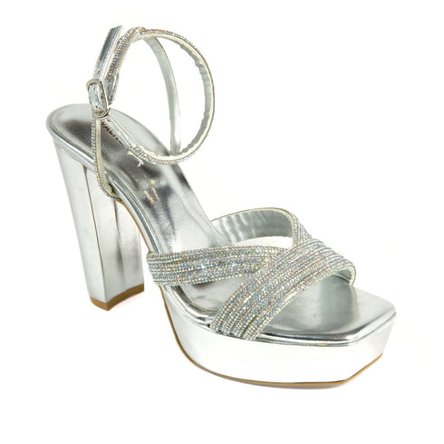 Women Formal Block Heel - 62812S - Block Heel - Walkeaze